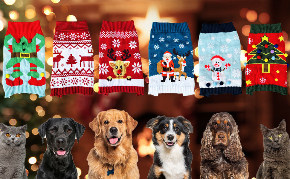 Pet Christmas Jumpers