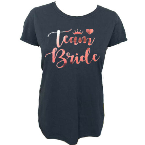 Hen Party T Shirt Transfers Rose Gold Foil